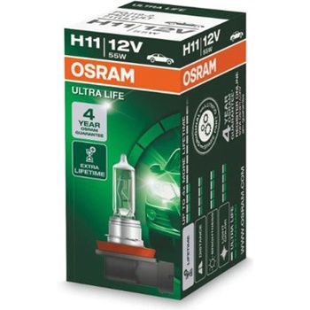 Image 1 of OSRAM Крушка OSRAM H11, 12V, 55W, 3200K, 1350lm, 1 брой