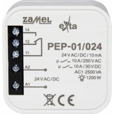 ZAMEL ELEKTROMAGNETICKÉ RELÉ PEP-01/024