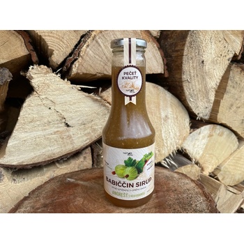 Nature Notea Babiččin sirup Angrešt s rebarborou 0,5 l