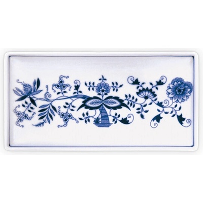 Cibulak Tanier na ryby obdĺžnikový 24,7 x 12,7 cm Originálny Český Porcelán Dubí