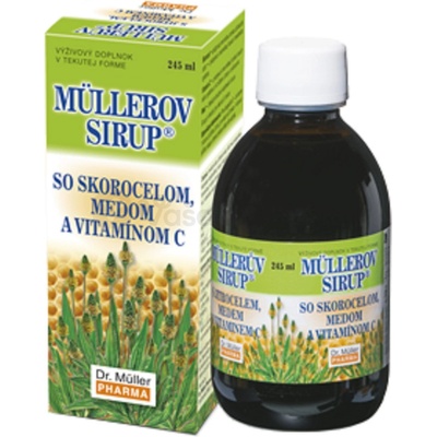 Dr. Müller Müllerov sirup so skorocelom a vit. C 245 ml