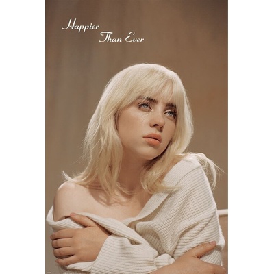 Plagát, Obraz - Billie Eilish - Happier Than Ever, 61 × 91.5 cm