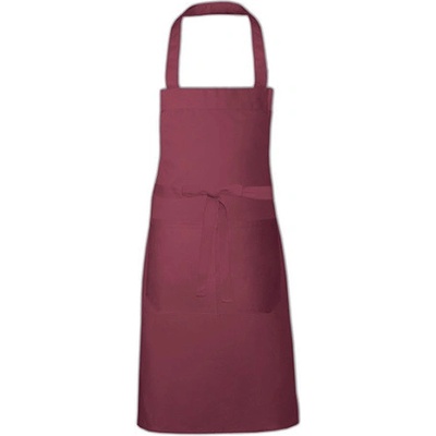 Link Kitchen Wear Bavlněná zástěra X1012 Bordeaux 80x70cm