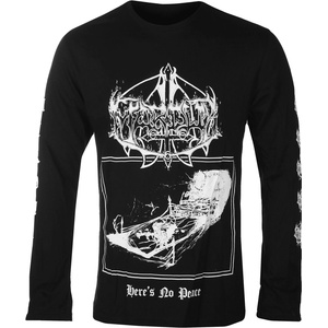 Plastic head мъжка тениска с дълъг ръкав marduk - here's no peace - черна - plastic head - ph13897ls
