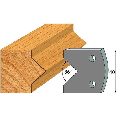 IGM Professional IGM Profil 034 - pár obmedzovačov 40x4mm SP F027-034