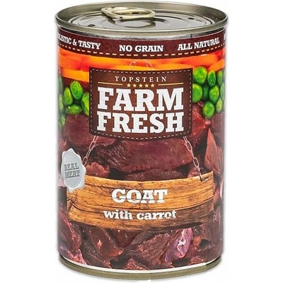Topstein Farm Fresh GOAT & CARROT 400 g
