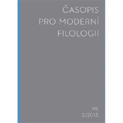 Časopis pro moderní filologii 2013/2