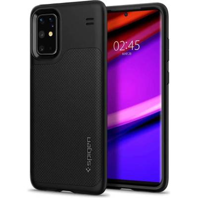 Spigen Противоударен Хибриден Калъф за Samsung S20 Plus, Spigen Hybrid NX Case, Черен (ACS00850)