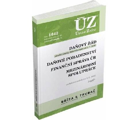 ÚZ 1642 Daňový řád