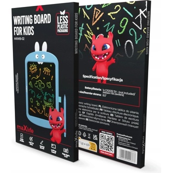 Maxlife Dětská psací deska MXWB-02 modrá