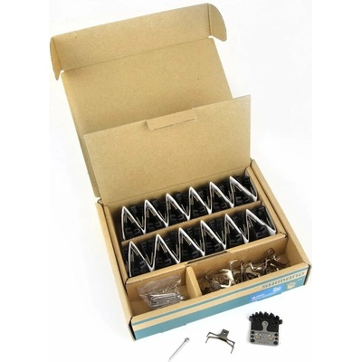 Brzdové destičky s chladičem SHIMANO J04C - MF Deore Metalické