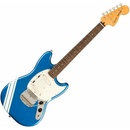 Image 1 of Squier FSR 60s Competition Mustang Classic Vibe LRL Lake Placid Blue-Olympic White Stripes