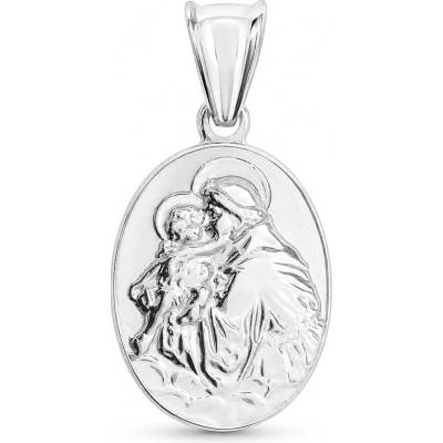 Argento Strieborný prívesok sv. Anton Paduánsky 86073