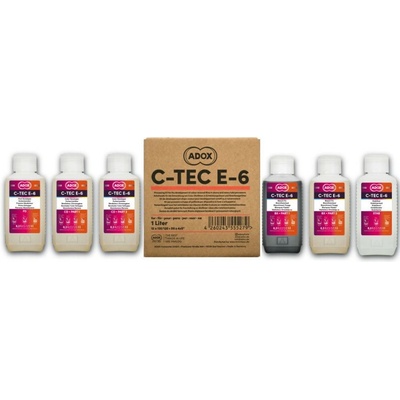 Adox C-Tec E-6 3-bath kit pre 12 filmov