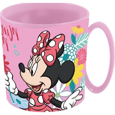 STOR Plastový hrnek Minnie Mouse hrneček Minnie Mouse Spring 350 ml