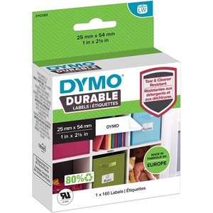 DYMO Етикет 25x54 Изключително здраво постоянен бял(160) (2112283)