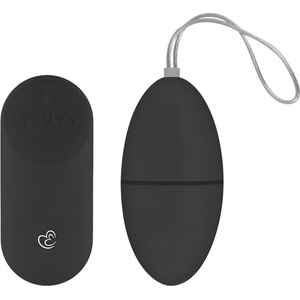 EasyToys - носимо вибриращо яйце с 7 режима и дистанционно управление (черно) - lovesexshop