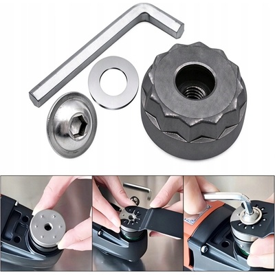 3 ks adaptérov pre Starlock, systém Star Lock, elektrické náradie