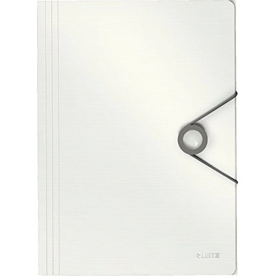 Папка PP с ластик Leitz Solid Бял (1303299-10-45631001)