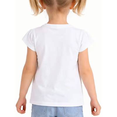 Chicco Girls Tee White/Blue