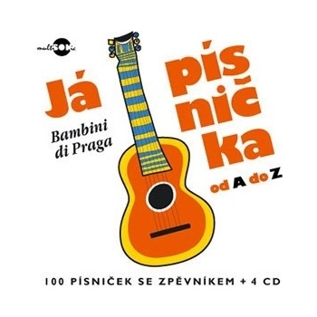 Bambini di Praga - Já písnička od A do Z + zpěvník, 4 CD