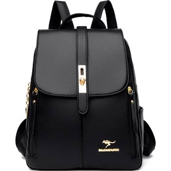 Image 1 of Дамска изчистена кожена раница | Кожени раници дамски