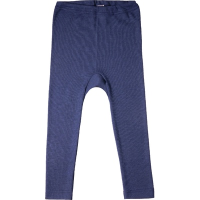Cosilana Merino legíny pro děti z merino vlny a hedvábí modré