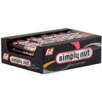 Úsovsko food a. s Úsovsko food a. s. Fit Simply Nut червена боровинка и бадеми в глазура 35 г кутия 25 бр