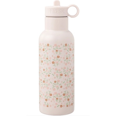 Fresk : 2 в 1 Бутилка и термос от неръждаема стомана с вградена сламка 500мл - Garden Flowers (FR-FD320-75)