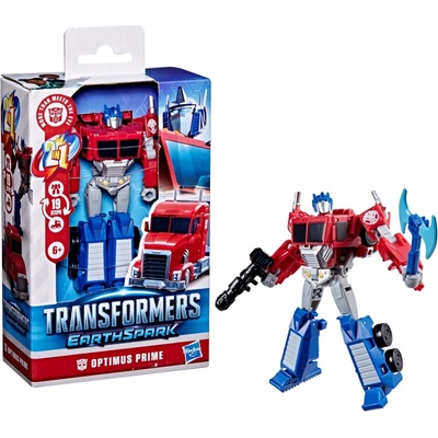Hasbro Transformers EarthSpark deluxe figúrka Optimus Prime 2v1 (robot/kamión)