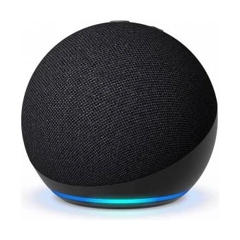 Amazon Kindle Преносима смарт тонколона Amazon Echo Dot 5, Гласов асистент, Alexa, Черен