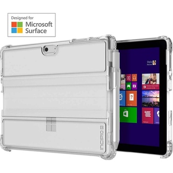 Incipio Octane Pure Case - удароустойчив хибриден кейс, тип папка за Microsoft Surface Go (прозрачен)