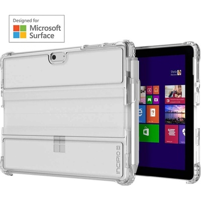 Incipio Octane Pure Case - удароустойчив хибриден кейс, тип папка за Microsoft Surface Go (прозрачен)