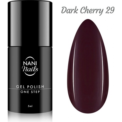 NANI Gél lak One Step Lux Dark Cherry 5 ml