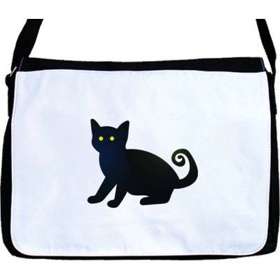 Taška přes rameno Halloween cat