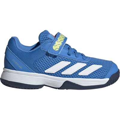 adidas COURTFLASH K CF C Modrá Bílá Žlutá