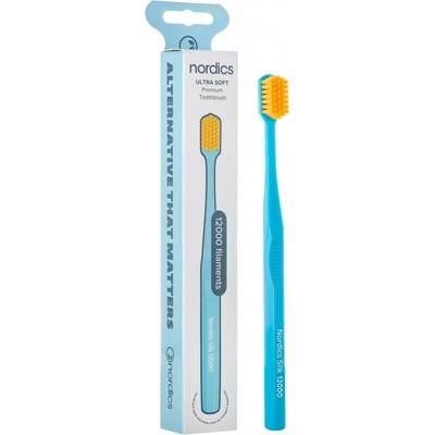 Nordics Prémiový zubní kartáček 12000 Ultra soft Modrý