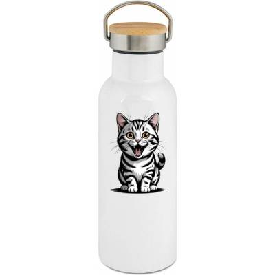 123TRIKO termoska Veselé kotě 500 ml