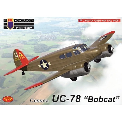 Kovozávody Prostějov Cessna UC 78 Bobcat 3x camo 1:72