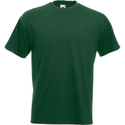 Fruit of the Loom tričko Valueweight T krátký rukáv pánské COT16103600101-bottle green