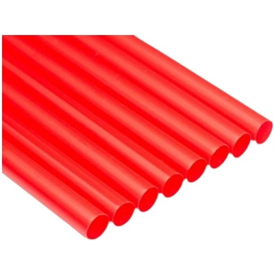 Trinkhalme Jumbo červené PP 250 x 8 mm 150 ks