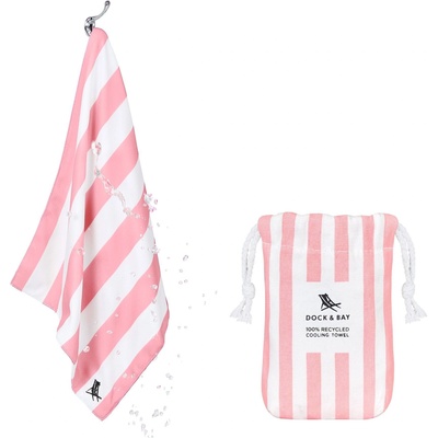 Dock & Bay Охлаждаща кърпа, розов (COOL-CAB-LTPNK-R)