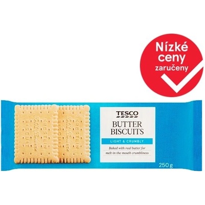 Tesco Máslové sušenky 250 g