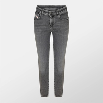 Diesel Дънки Diesel Slandy Straight Jeans - Black/Grey Denm