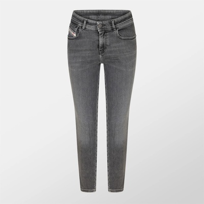 Diesel Дънки Diesel Slandy Straight Jeans - Black/Grey Denm