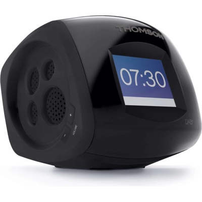 Thomson Проекторен будилник Thomson CP284 с радио, черен (CP284)