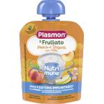 Plasmon Плодова закуска Нутримюн Праскова и Йогурт 85г - topcho-online
