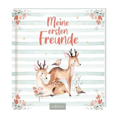 Meine ersten Freunde - Waldtiere Aquarell-Optik