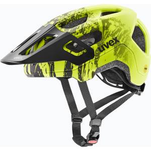 uvex Детска каска за велосипед UVEX React MIPS Jr lime/black