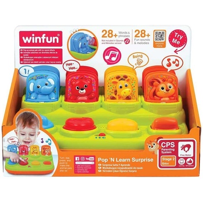WinFun Изскачащи Животни Pop'N Learn (1012675F)